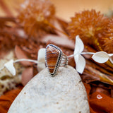 Statement Ring in Jasper (Size 7.25)