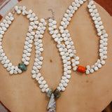 The Desert Dune Choker in Magnesite with Turquoise