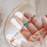 Mixed Up Anklet in Turquoise