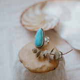 Traveler Ring in Hubei Turquoise (Size 9.5)