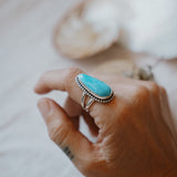 Traveler Ring in Hubei Turquoise (Size 9.5)