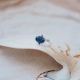 Dollop Ring in Blue Kyanite (Size 6)