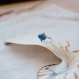 Dollop Ring in Blue Kyanite (Size 6)