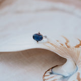 Dollop Ring in Blue Kyanite (Size 6)