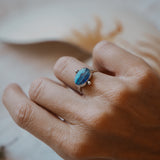 Dollop Ring in Blue Kyanite (Size 6)