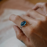 Dollop Ring in Blue Kyanite (Size 7.75)