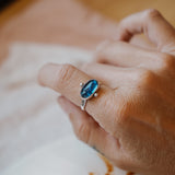 Dollop Ring in Blue Kyanite (Size 7.75)