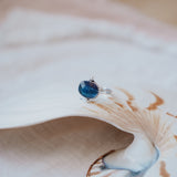 Dollop Ring in Blue Kyanite (Size 8)