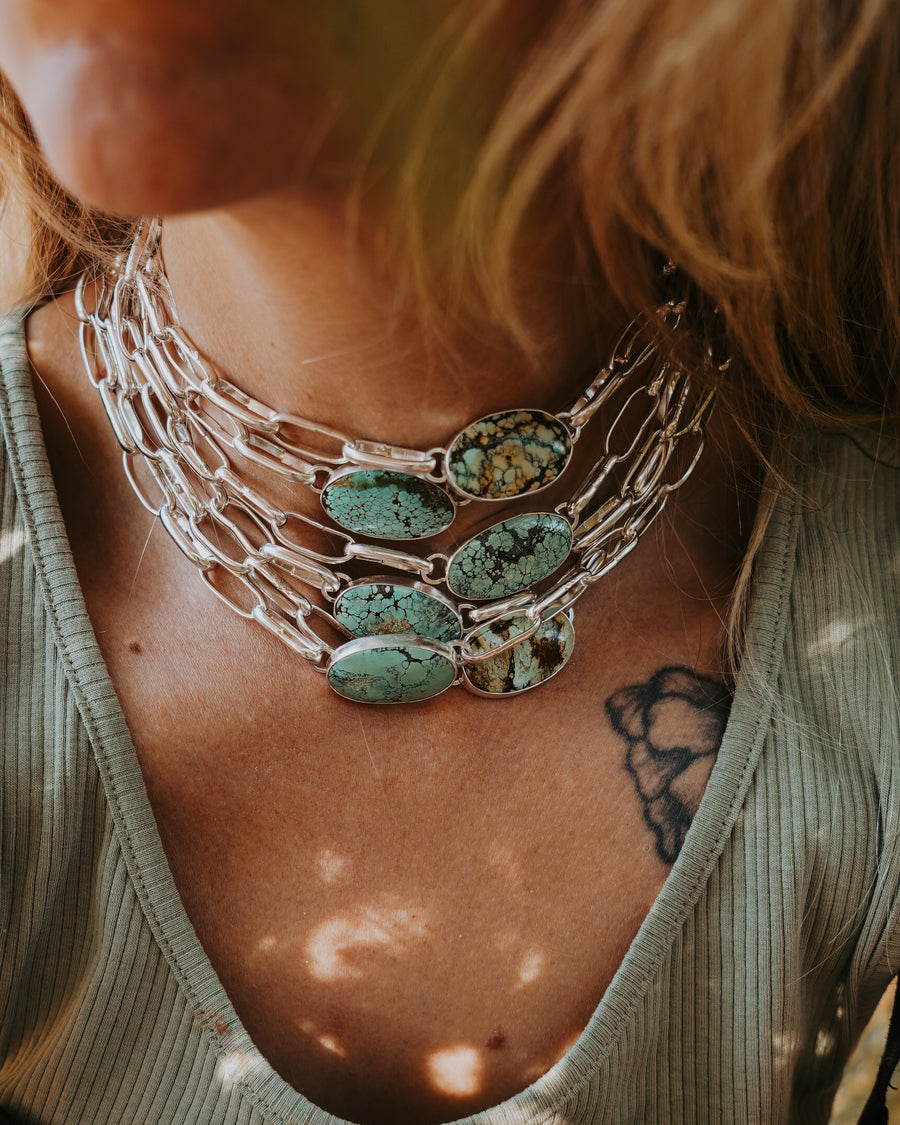 Daydreamer Necklace in Hubei Turquoise
