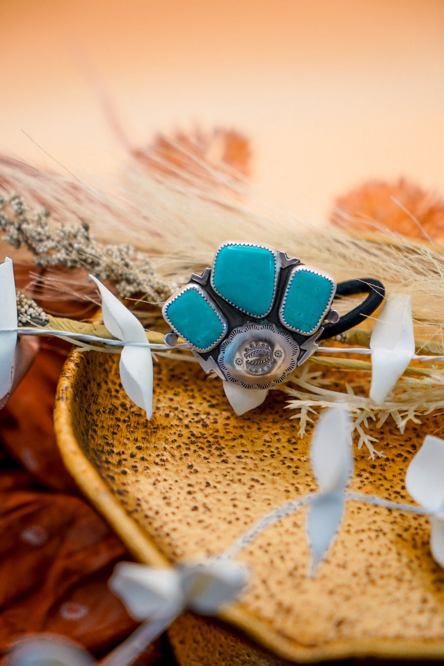 Monsoon Hair Ties in Campitos Turquoise