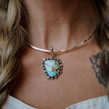 She's Too Cool Collar in Kingman Turquoise