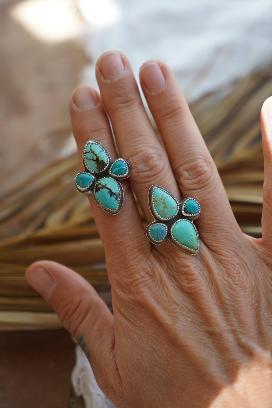 Hubei Turquoise Ring Size 7.5
