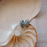 Golden Hills Turquoise Studs