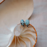 Golden Hills Turquoise Studs