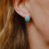 Golden Hills Turquoise Studs