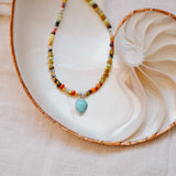 Mixed Up Anklet No. 3 in Hubei Turquoise