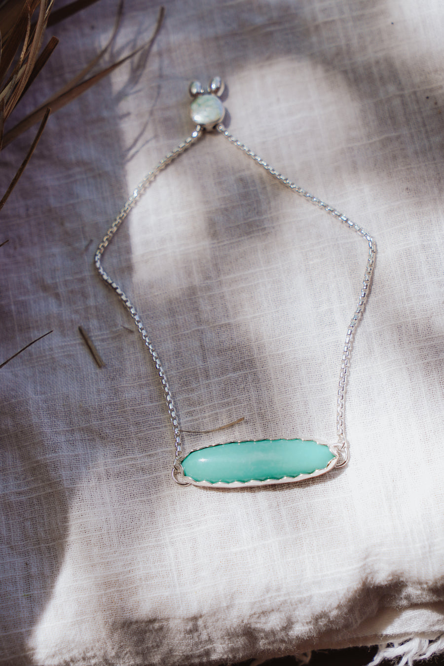 Out West Box Chain in Campitos Turquoise