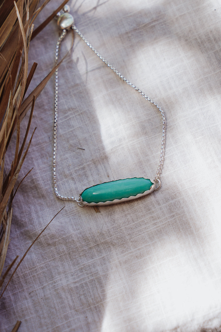 Out West Box Chain in Campitos Turquoise