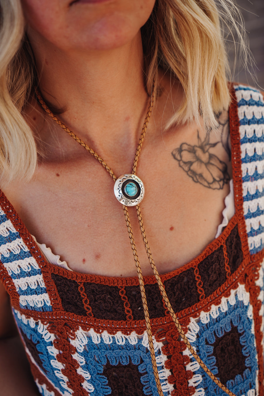 Bolo in Egyptian Turquoise