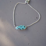 Out West Adjustable Bracelet in Hubei Turquoise
