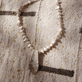 Necklace in Shell + Pearl Beads