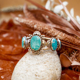 Statement Cuff in Whitewater Turquoise