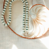 Pre-Order: Reversable Blossom in AAA Mother of Pearl and AAA Moss Agate