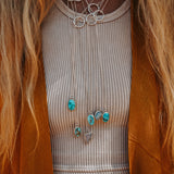 The Dainty Lariat in Turquoise Mountain
