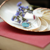 Horizontal Ring in Golden Hills Turquoise (Size 8)