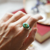 Horizontal Ring in Sonoran Mtn Turquoise (Size 7)