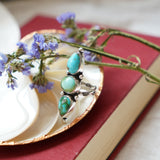 Cairn Ring in Sonoran Mtn Turquoise (Size 7.5)