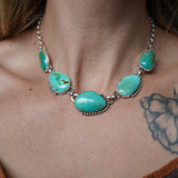 Desert Cloud Choker in Royston Turquoise