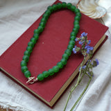 Reversible Dawn Necklace in African Glass