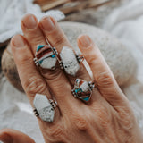 White Buffalo Ring (Size 8.75)