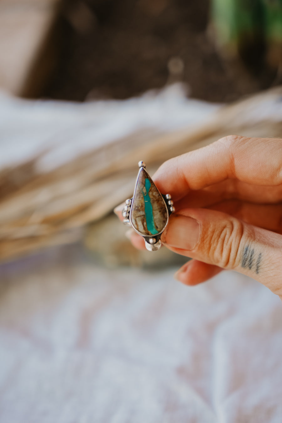 Aurora Ring in Royston Ribbon (Size 8)
