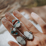 White Buffalo Ring (Size 8.75)