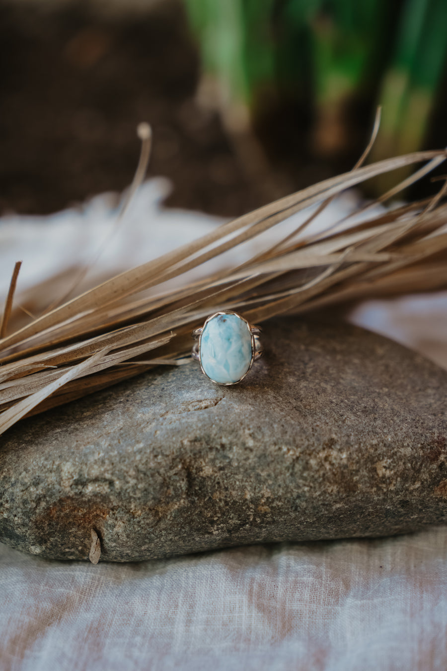 Larimar Ring (Size 5.25)