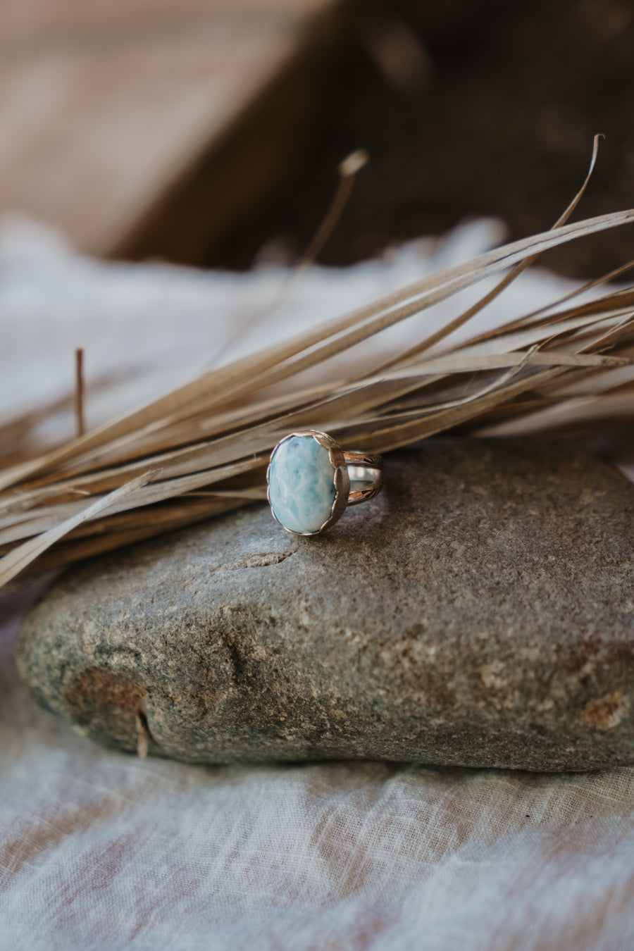 Larimar Ring (Size 5.25)