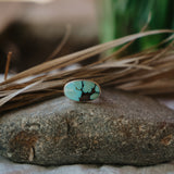 Horizontal Ring in Hubei Turquoise (Size 9)