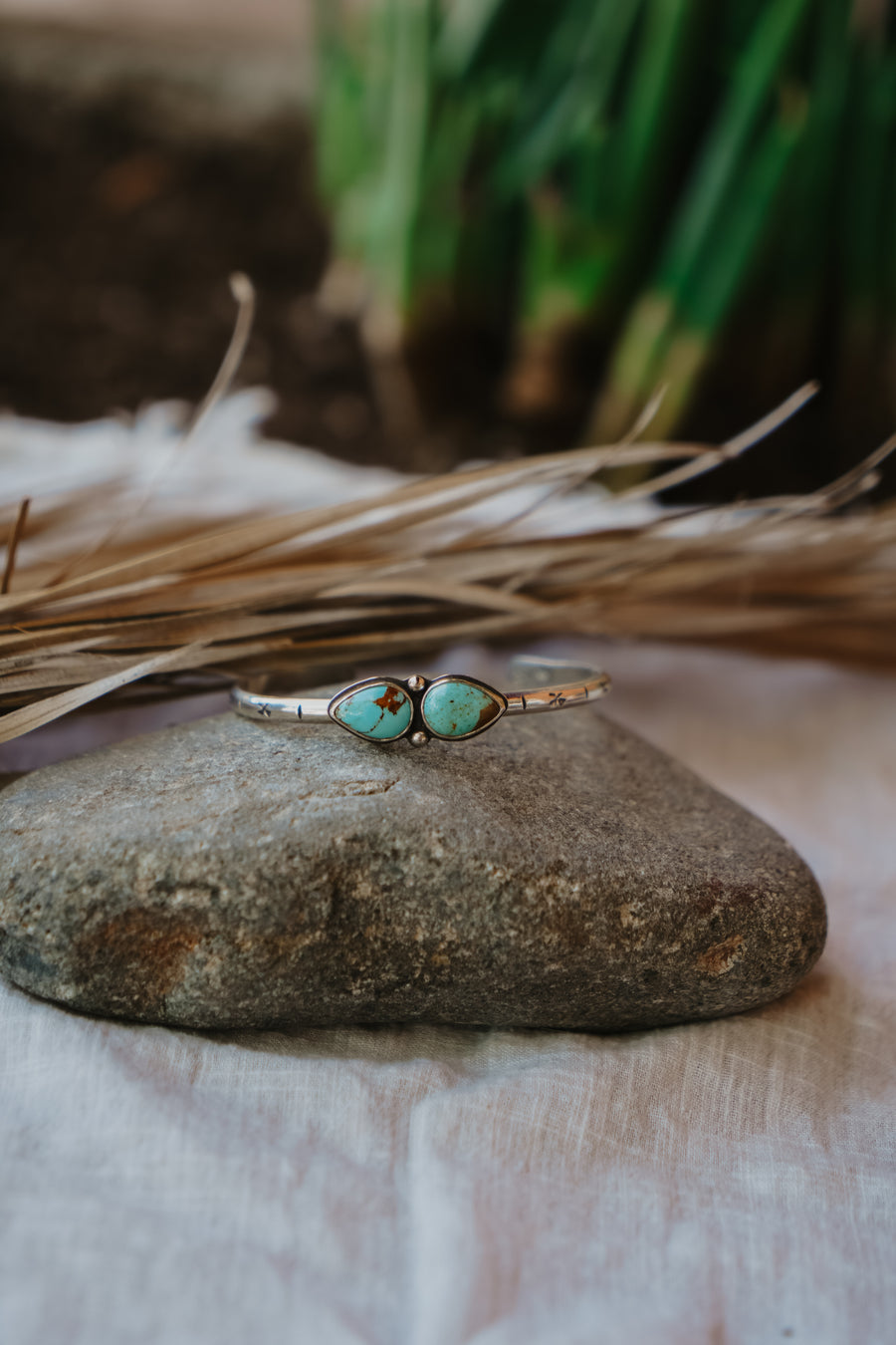 Westbound Cuff in Hubei Turquoise