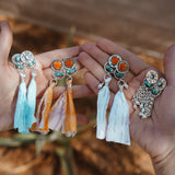 Earrings in Lone Mountain Turquoise