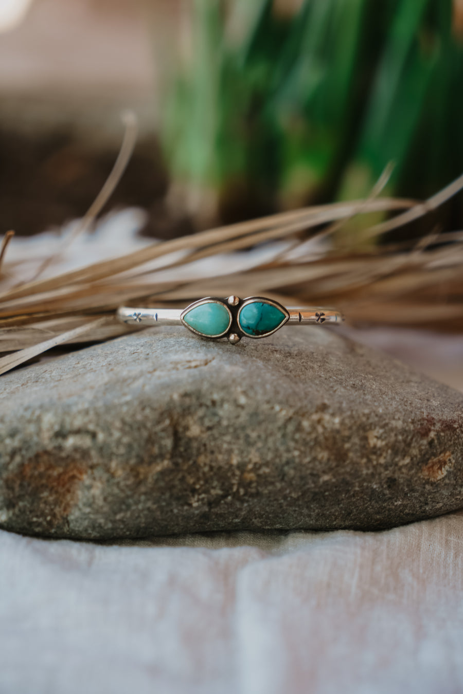 Westbound Cuff in Hubei Turquoise