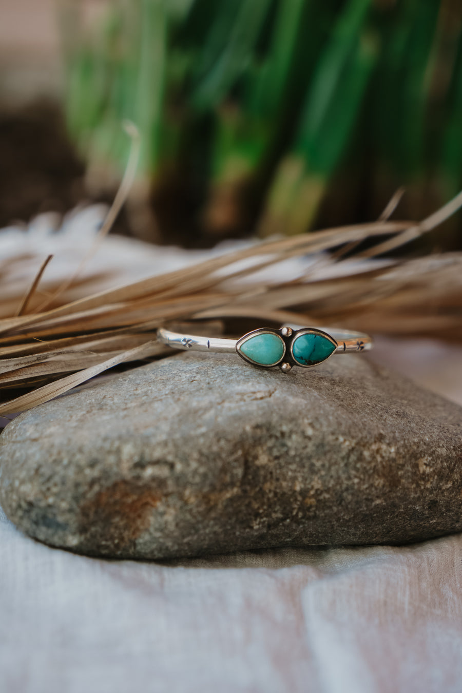 Westbound Cuff in Hubei Turquoise