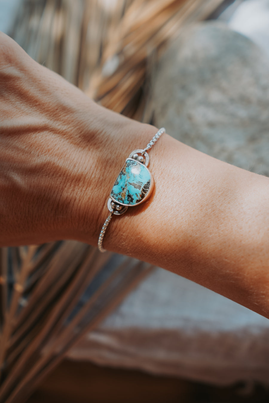 Out West Adjustable Bracelets in Sandhill Turquoise
