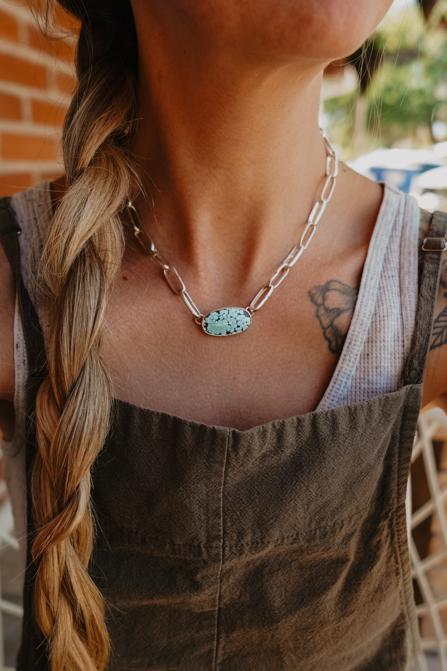 Daydreamer Choker in Hubei Turquoise