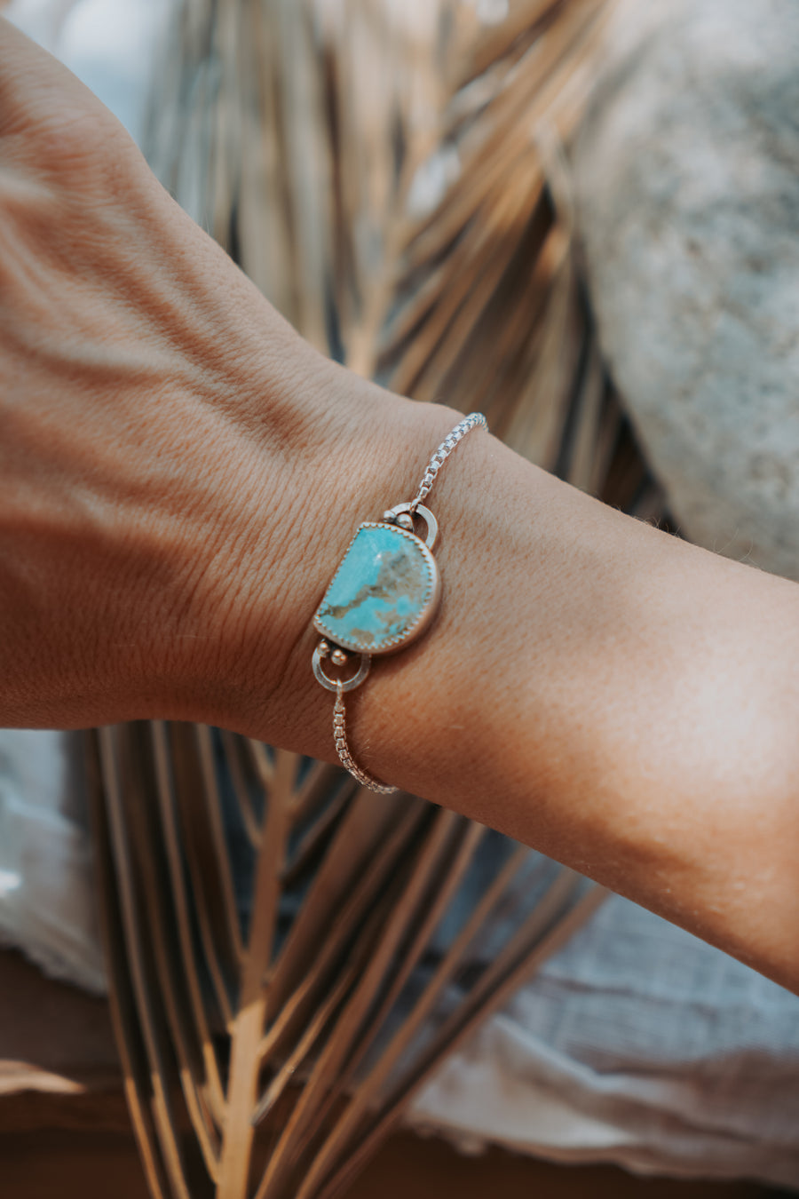Out West Adjustable Bracelets in Sandhill Turquoise