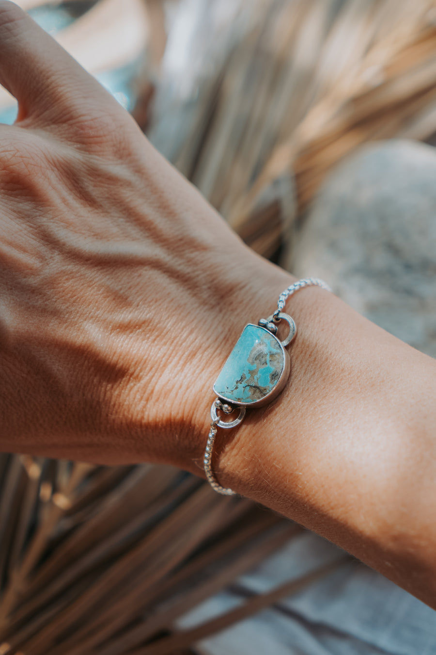 Out West Adjustable Bracelets in Sandhill Turquoise