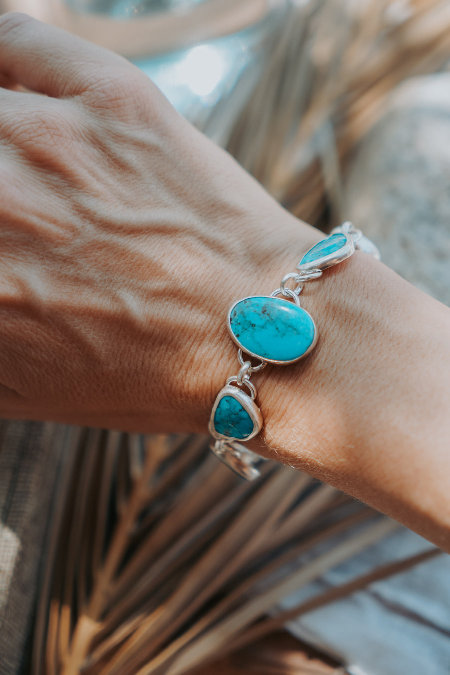 Stepping Stone Bracelet in Sonoran Gem Turquoise