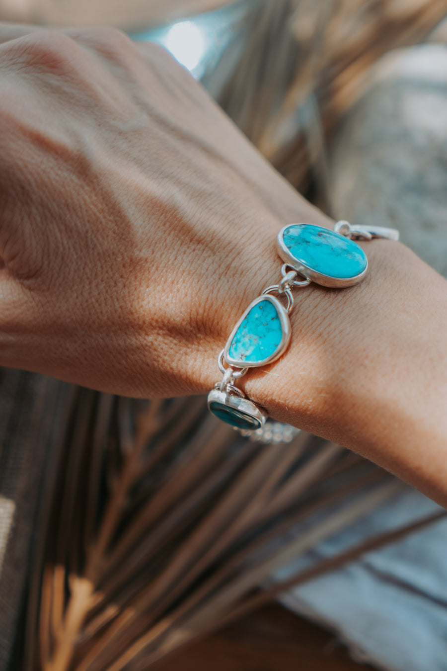 Stepping Stone Bracelet in Sonoran Gem Turquoise