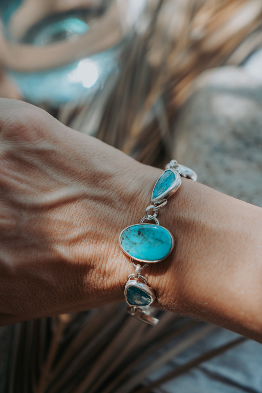 Stepping Stone Bracelet in Sonoran Gem Turquoise